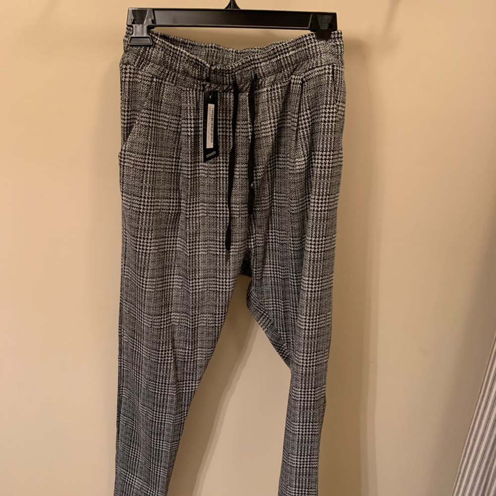 BoohooMan checked joggers